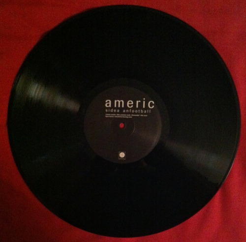  American Football - S/T  (2nd Pressing // Black) 