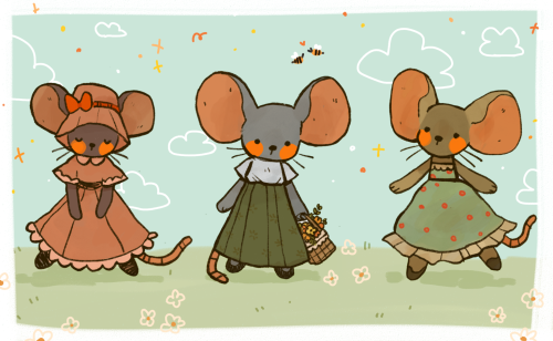 rosarrie:some lovely lady mice