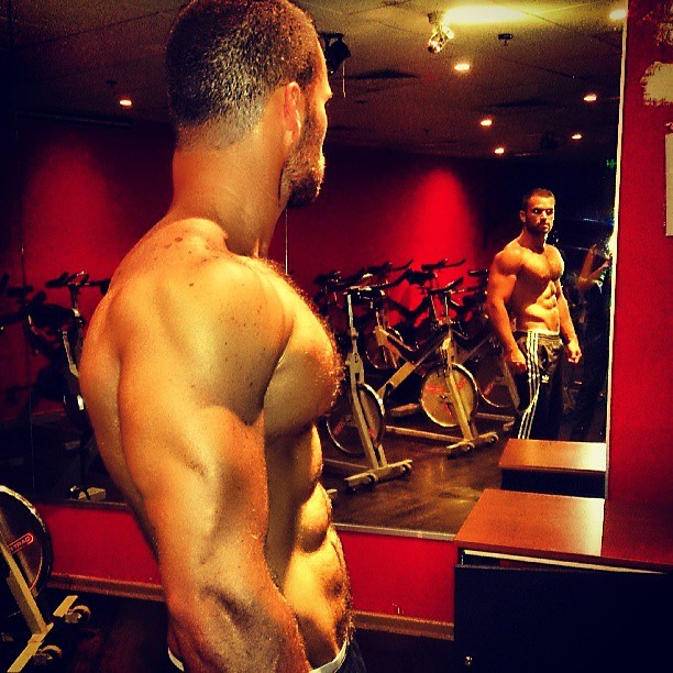 likeynolikey:  Shirtless men are in the news: Mike Albo on Instastuds Almog Gabay