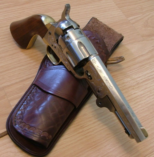 thefishmann:  maurocuervo:  monsterousmotivation:  tacticalhoneybadger:  Colt 1851.  Quite fond of old colts  thanks  Waaaaaant 