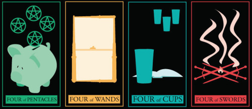 Tarot Card Designs. Been Working On These For About A Month Now.