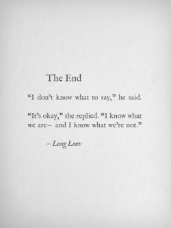 langleav:  More poetry and prose by Lang Leav here 