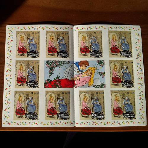 Fast Zu Schade Fr Schnde Behrdenpost ;-) #Markenset #Dornrschen #Prinz #Spindel #Mrchen #stamps #fairytale