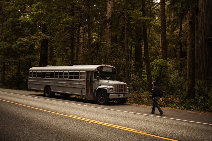 really-shit:  Hank Bought A Bus After deciding that designing imaginary buildings