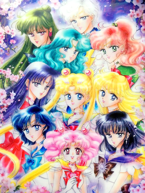 pegasusryuuseiken: Nuevas ilustraciones creadas por Naoko Takeuchi.(Las imágenes están