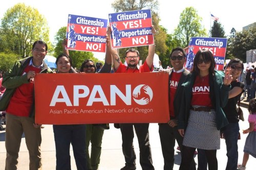 Did you have a rad May Day? Our partners at APANO did! They joined a rally at the Oregon state capit