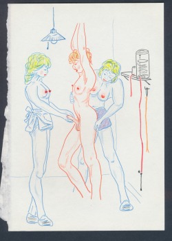 Agracier Â Said:amateur Drawing - Preparing For An Enema Â€¦Http://Transeroticart.tumblr.com