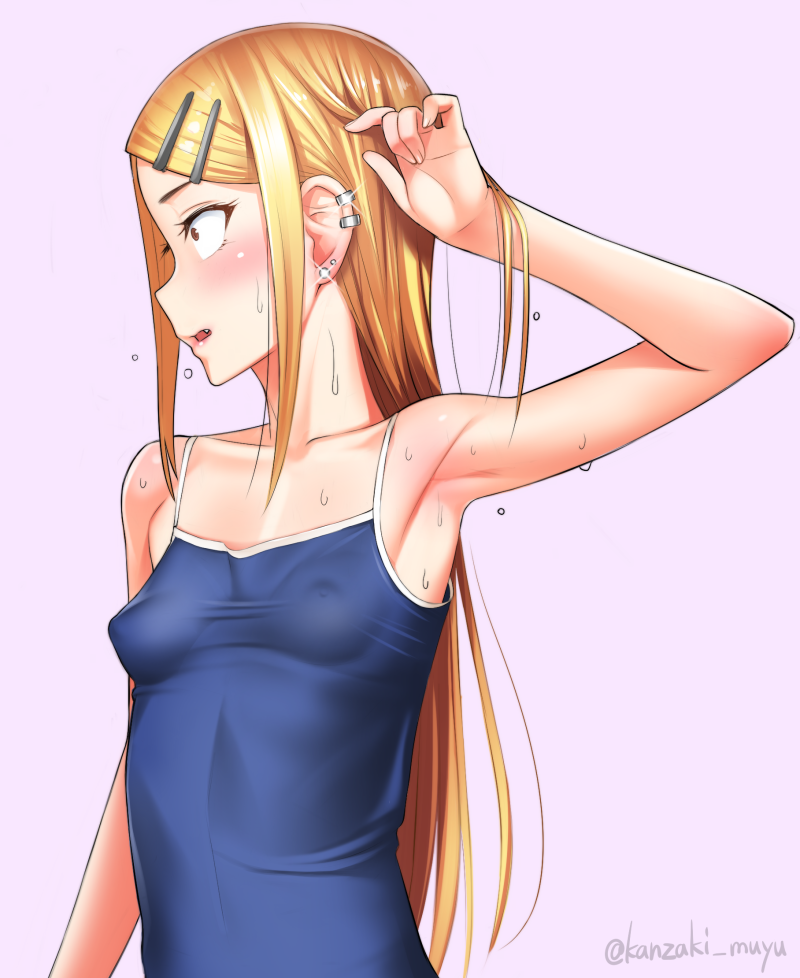lewdest-lounge:   サヤ師の性的なキャミソール姿  