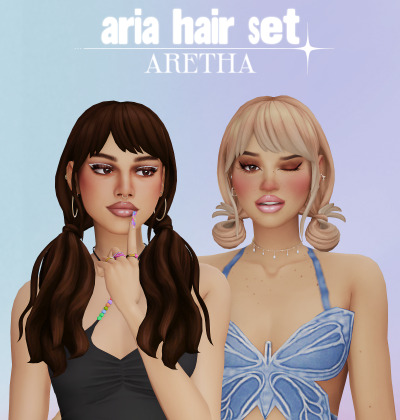 QICC - Tia Hair - The Sims 4 Create a Sim - CurseForge