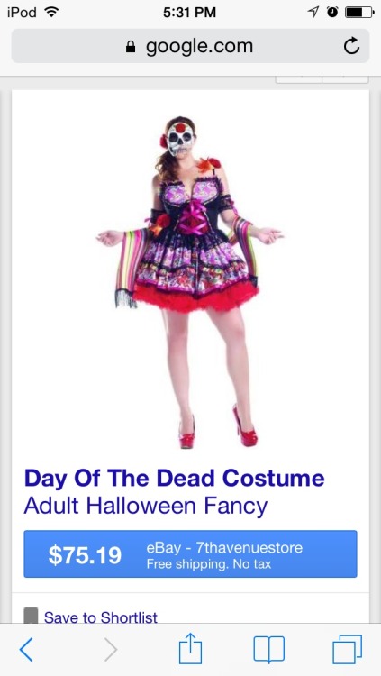 la-xingada:  paperdemons:  killershot:  Dear Women,  This halloween please say no to these costumes please just say no they are fucking insulting and Dia de los Muertos is NOT HALLOWEEN I REPEAT NOT HALLOWEEN THIS IS NOT A COSTUME PLEASE STOP TREATING