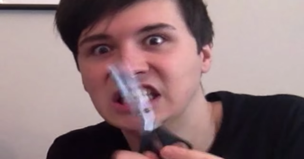 So Lets Look At Dan And Phil’s Face From The Crafting Video