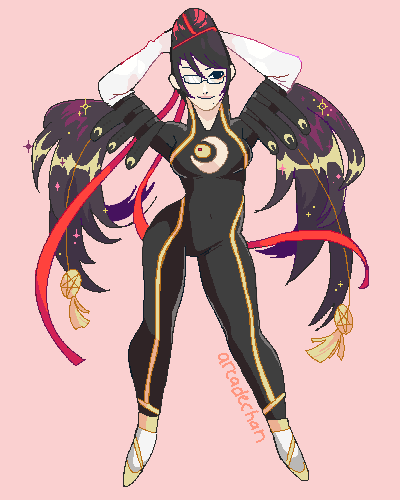 arcadechan:  trying to teach myself how to pixelart!! 