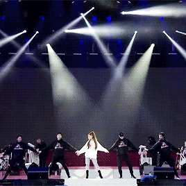 Ariana Grande Performing At The #OneLoveManchester Benefit Concert In Manchester, England On June 4,