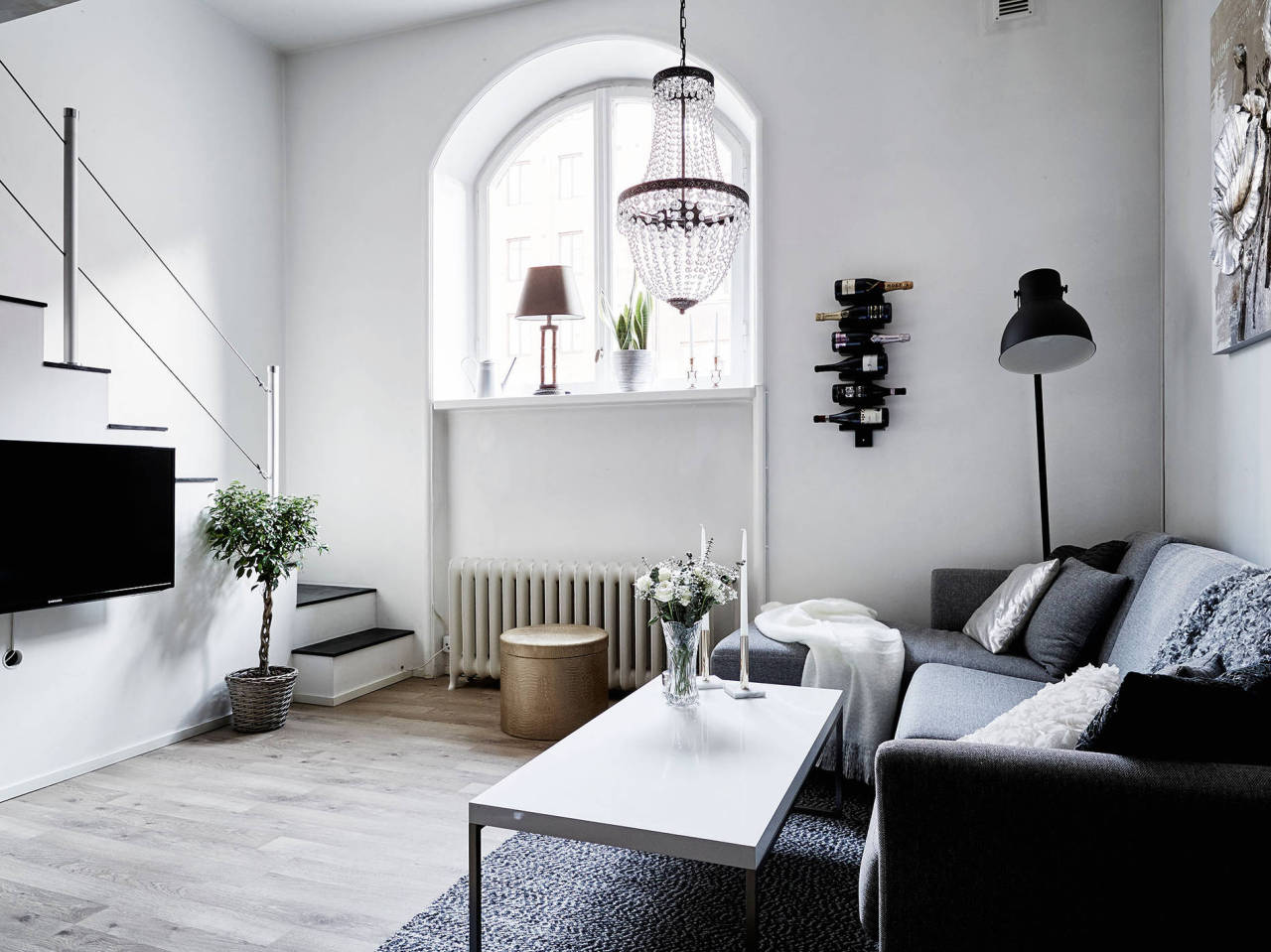 myidealhome:  black and white (via Stadshem) 