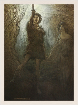 The Rhinegold &amp; The Valkyrie by Richard Wagner with illustrations by Arthur Rackham, 1910
