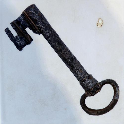 Keys to the Castle.A selection of surviving keys at Helmsley Castle, North Yorkshire, England.