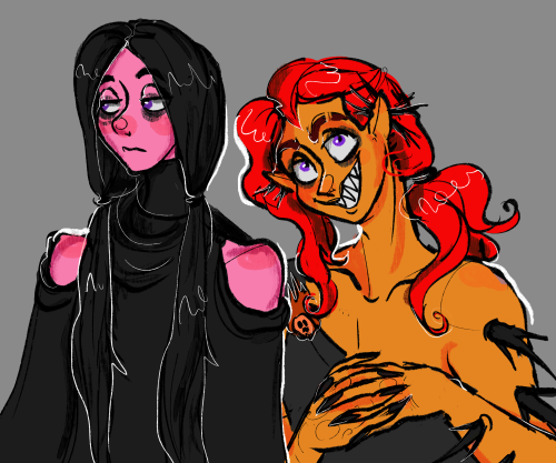 chthonicgodling:now that older!Raz has a set design; behold please, the most intimidating siblings i