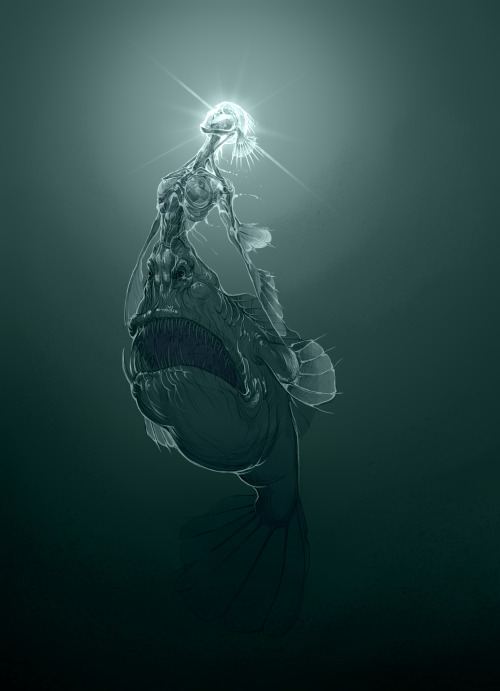 MerMay 2023 - Angler-fish Mermaid