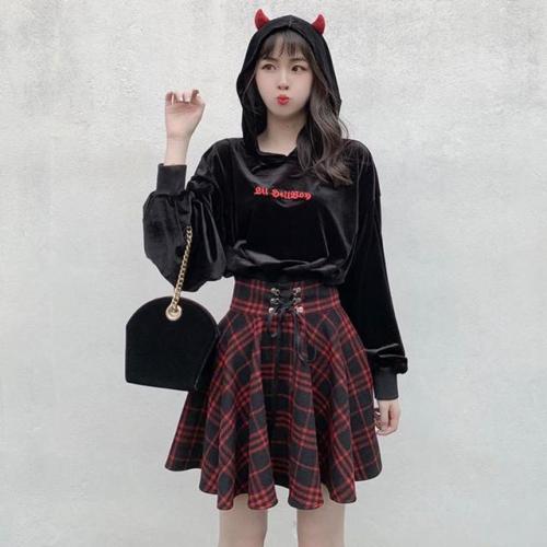 High Waist Plaid Mini Skirt starts at $28.90 ✨✨✨Lovely, isn’t it?