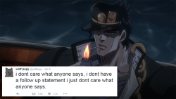 jojo-blue:  JJBA: Stardust Crusaders as described