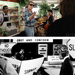 lesbianforhorror:  You know, you look like your head fell in the cheese dip back