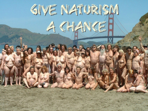 natureandnudity:  danielvincentstuff:  All we are saying is……  Nature &amp; Nudity