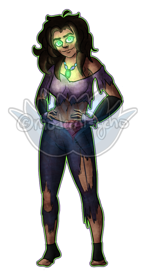 A full body ref / redesign of my OC Wist