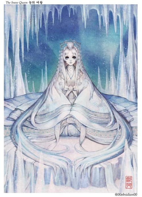 fairytalemood:  art by obsidian (Wooh NaYoung) | twitter