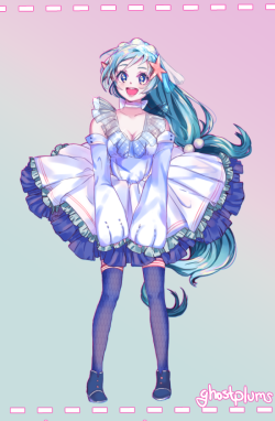 ghostplums:  primarina mahou shoujo design