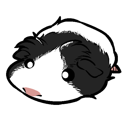 Another guinea pig emoji. Flat.also commissioned by the same person, this ones Artie! 

Feel free to use in your servers, and if you like what I do, send me a tip? | Or you could join my discord server, to see emojis before the queue. #emoji#custom emoji#discord emoji#emote#guinea pig#cavy