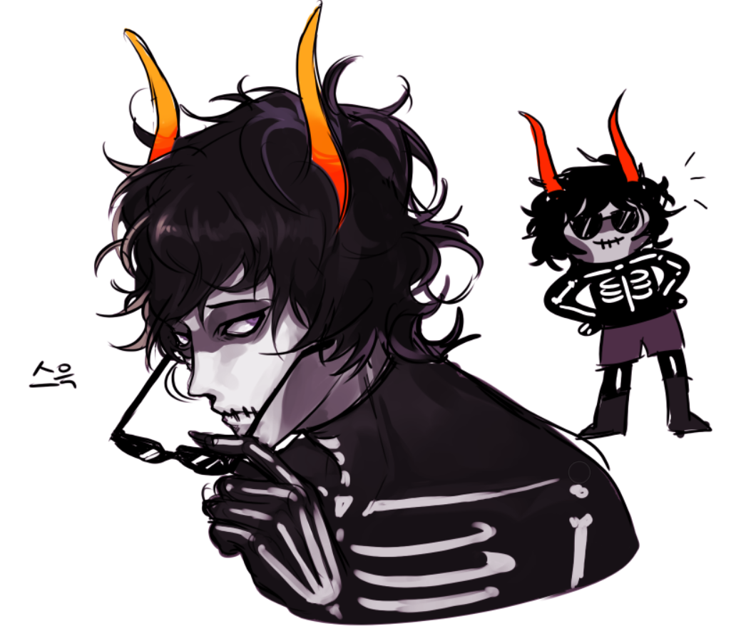 #kurloz-makara on Tumblr
Meenah Humanstuck