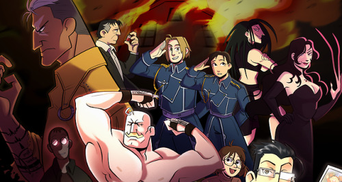 chocodi:Fullmetal Alchemist: Brotherhood (Part 1 of 5)Part 2Finished this one just in time for Megac