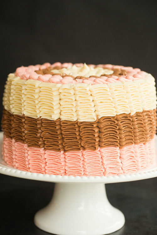 Neapolitan Cake