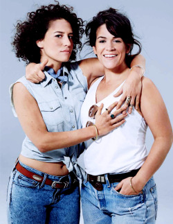 ilanawexler:  Abbi Jacobson and Ilana Glazer for BUST Magazine  &ldquo;Our whole lives, we’re consuming, consuming, consuming, and now we’re putting stuff out to be consumed; it’s bizarre. It feels really important to us—we do take what we represent