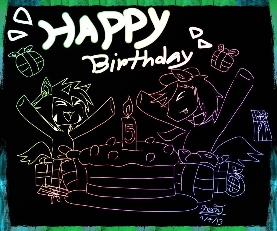 Part2 Digital art gift for friends! Thanks agian! It&rsquo;s really great birthday