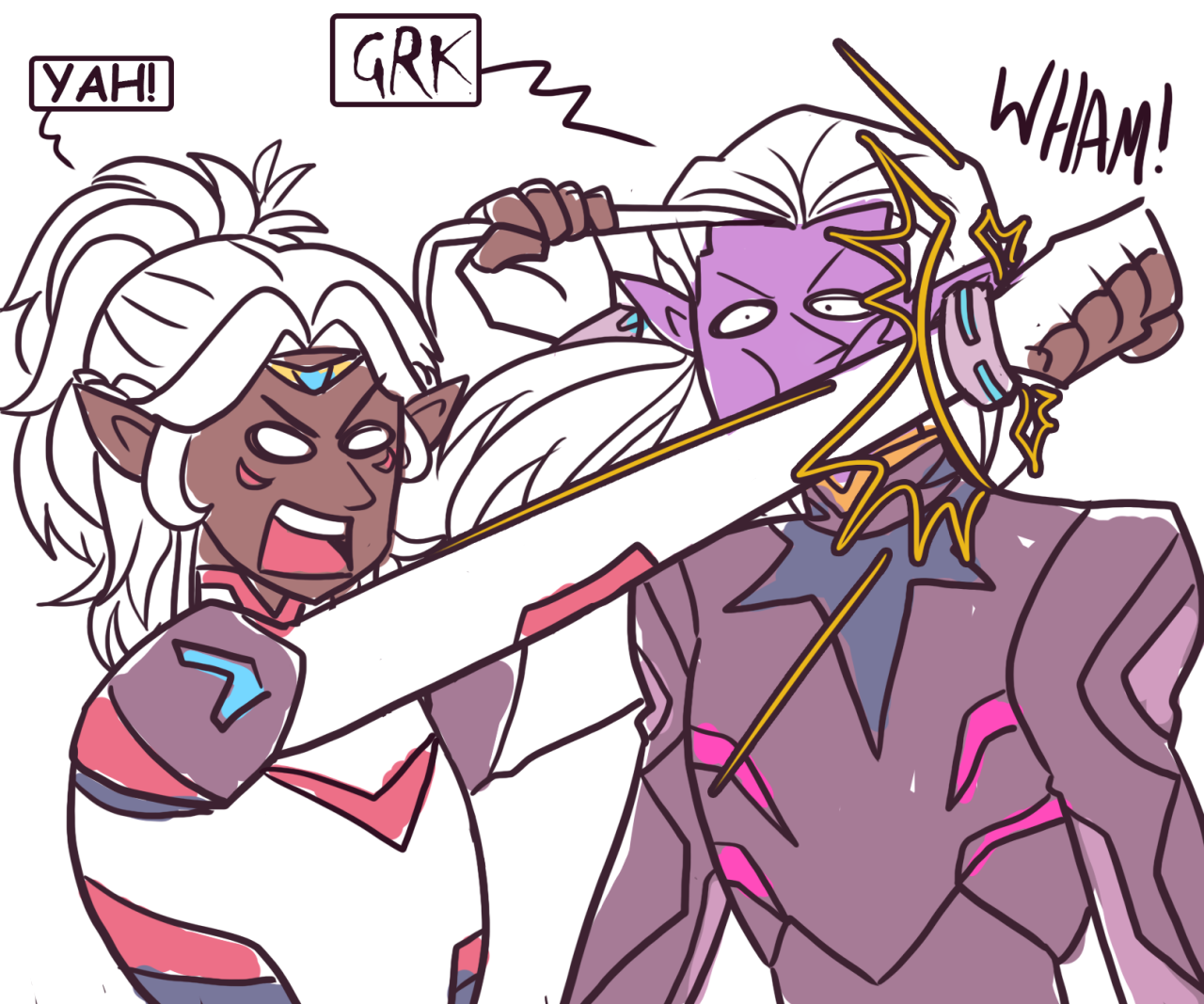 legendary-defenders:  klunked: lotor’s design is so frustrating to me not only