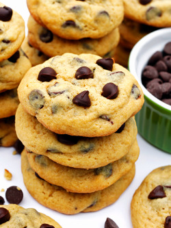 delicious-food-porn:Chocolate Chip Pudding Cookiesbehold