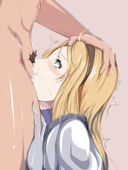 frozenflamesub:  Hnng! I love deepthroat! And this suites Lux perfectly!