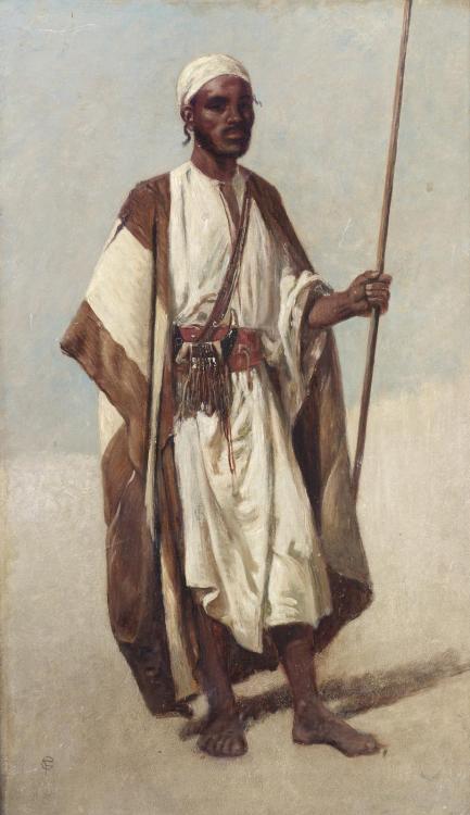 laclefdescoeurs:A North African Tribesman, Frederick Goodall