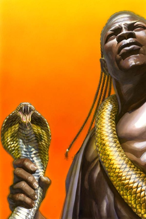 swordandsorcerytales:Thulsa Doom by Alex Ross.