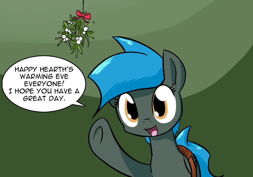 ask-jade-shine:  I don’t know why anypony would want to kiss me, but tradition