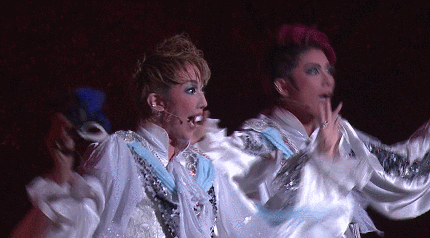 duskky-connoissuer-of-everything:Benvolio and Mercutio from the Takarazuka Romeo and Juliette 2013 B