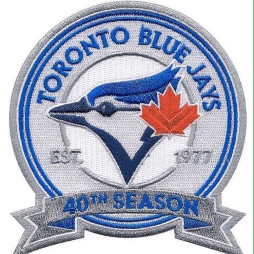 40th season patch for Blue Jays in 2016 !!!!#cometogether...