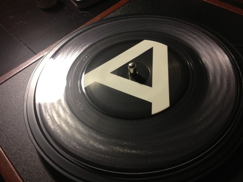 lnthevegaslights:Frank Iero’s limited edition vinyl For Jamia… Signed and #76.