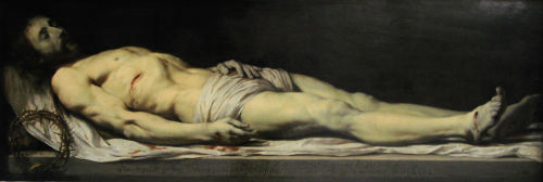 Philippe de Champaigne - Le Christ mort couché sur son linceul [Dead Christ lying on the Shroud] (16
