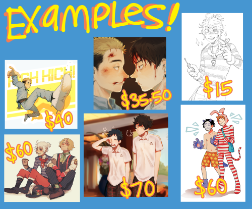 incredubious: ⭐ !!HIHI I HAVE NEW COMMISSION PRICES!! ⭐all in USD !! please message me if you are i