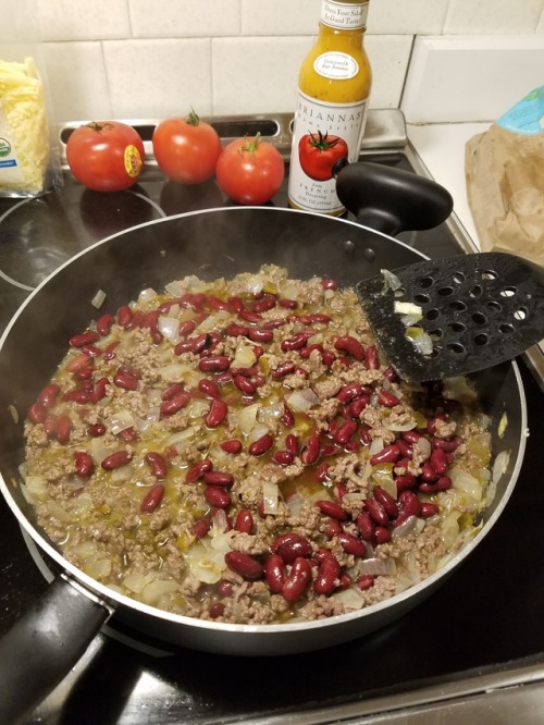 Recipe 101 - Taco Salad My initial misgivings about taco salad had to do with the fact that A. I don