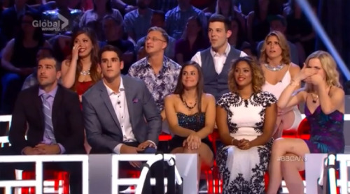 The faces everyone made when Arisa was intro-ing the showmance reel…Priceless! LOL