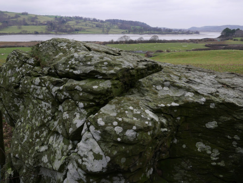 Hendre Waelod (or Allor Molloch) Burial Chamber, Llansanffraid Glan Conwy, North Wales 13.1.18.This 