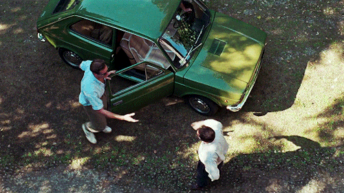 July 8, 1983: Elio and Oliver meet for the first time.Call Me By Your Name (2017), dir. Luca Guadagn